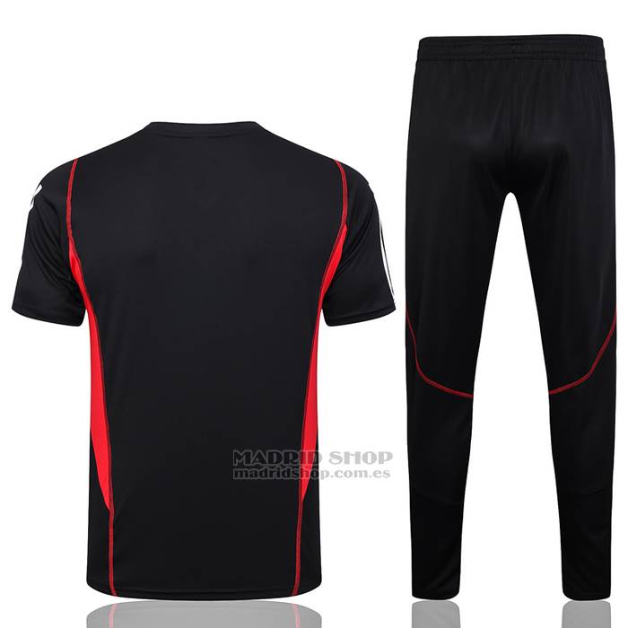 Chandal del Sao Paulo Manga Corta 2023-2024 Negro